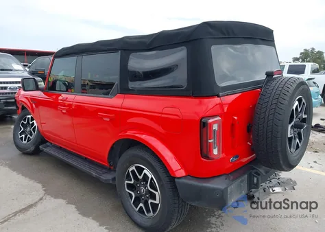 2022 Ford Bronco Base z USA, uszkodzony, nr VIN 1FMDE5DH7NLA98557